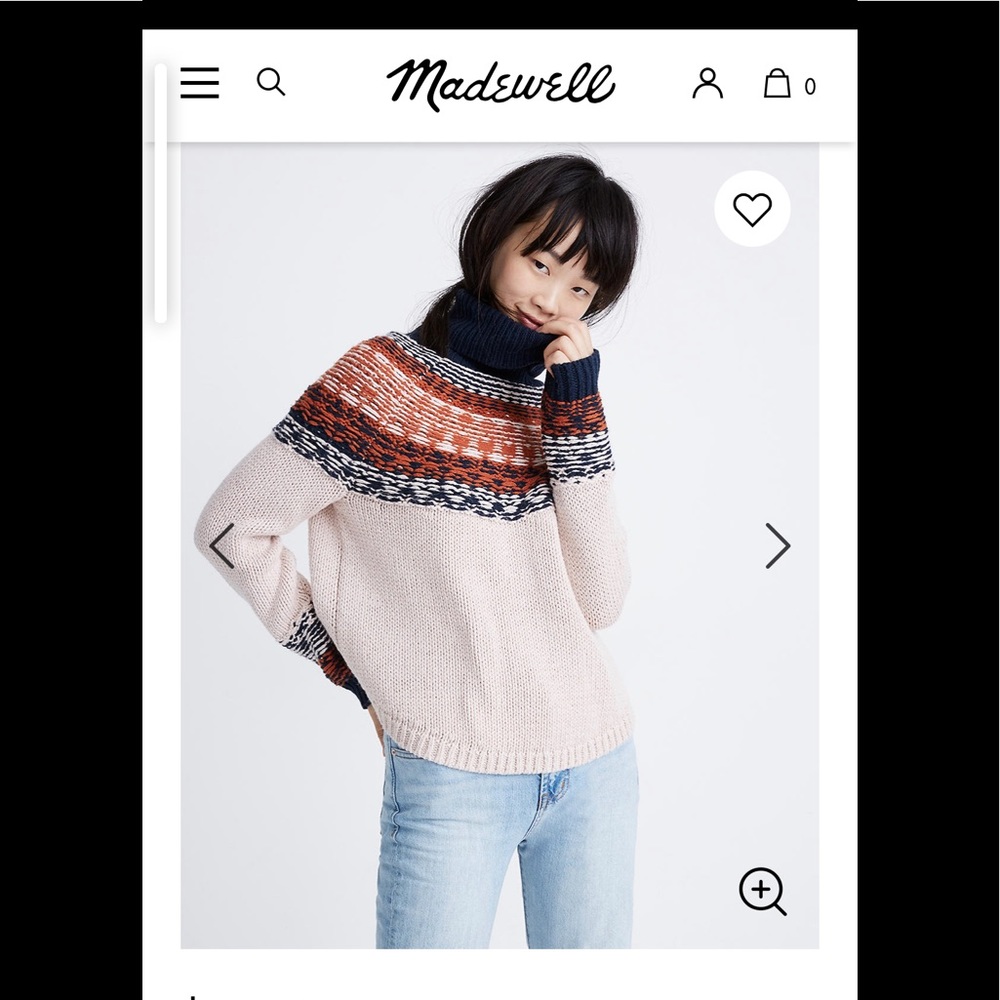 Brookdale Fair Isle Turtleneck Sweater